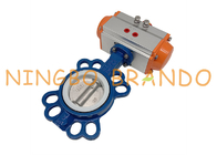 AT075D Pneumatic Actuated Wafer Butterfly Valve DN80 Besi Cor