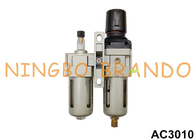 AC3010-02 1/4'' FRL Air Filter Regulator Dan Lubricator Combo