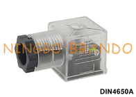 EN 175301-803 Solenoid Coil Connector Transparan DIN 43650 Bentuk A