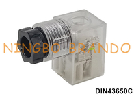 DIN 43650 Bentuk C Solenoid Valve Coil Connector 9.4mm 2P+E 3P+E
