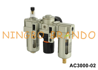 AC3000-02 1/4&quot; SMC Tipe Pneumatic Filter Regulator Lubricator Air Source Treatment