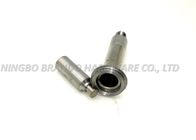 Magnetic No Spring Desain Non-silinder Movable Core / ISO CE Silvery White Solenoid Stem