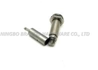Spring Internal FKM Movable Core / Silvery White 2/2 Way Type Solenoid Stem