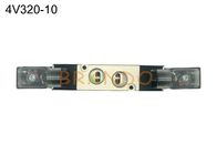 4V320-10 BSP 3/8 &amp;#39;&amp;#39; Inch 5 Way Solenoid Valve Otomatis AC220V Bagian Pneumatik