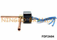 FDF2A94 Pendinginan Solenoid Valve SANHUA Jenis Biasanya Tertutup 2 Arah Sudut Kanan AC220V