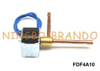 FDF4A10 Dehumidifier Pendinginan Solenoid Valve 1/4 &amp;#39;&amp;#39; 6.35mm OD AC220V Biasanya Tertutup
