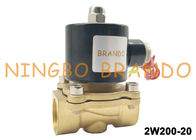 2/2 Way Brass Body G3 / 4 &quot;Thread Normal Tutup Katup Solenoid 2W200-20