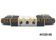 4V320-08 1/4 &quot;BSPT AirTAC Jenis Pneumatic Solenoid Valve 5/2 Arah Kontrol Arah DC24V