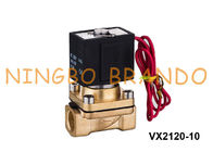 Jenis SMC Kuningan Solenoid Valve Untuk Minyak 3/8 '' VX2120-10 1/2 '' VX2120-15 220VAC 24VDC