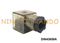 18mm MPM DIN 43650 Bentuk Konektor Coil Solenoida DIN 43650A