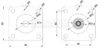 Goyen Type 1 Inch CA RCA Series Diafragma Perbaikan Kit K2500 M1183 K2501 M1183B K2502 M736