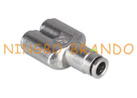 Union Y Brass Push In Pneumatic Pipe Coupling 1/8 '' 1/4 '' 3/8 '' 1/2 ''