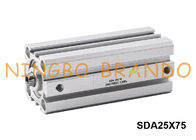 Silinder Pneumatik Jenis Airtac Compact SDA25X75 25mm Diameter 75mm Stroke