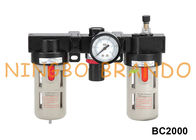 BC2000 Airtac Type FRL Air Filter Regulator Lubricator Kombinasi