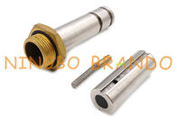 2/2 Way NC Brass Thread Seat Armature Katup Solenoid Stainless Steel