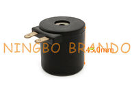 LPG CNG Pressure Reducer Regulator Vaporizer 15mm Lubang Solenoid Coil
