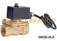 1 '' Ex Proof Water Brass Solenoid Valve 2 Way Biasanya Tertutup 24V 220V