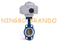 PTFE Seal Wafer Type Electric Actuator Butterfly Valve Besi Cor 4 Inch