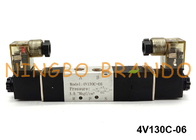 4V130C-06 Airtac Type Pneumatic Double Solenoid Valve 5/3 Way 24V 220V
