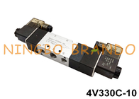 4V330C-10 Pneumatic Solenoid Valve 5/3 Way 4V300 Series 3/8 ''