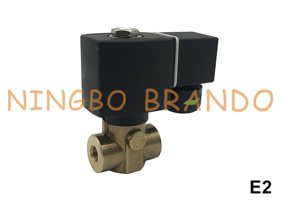 Katup Solenoid Kuning 6027 A 2.0 3.0 4.0 5.0 NBR FKM 1/8' 1/4' 3/8' 24V 120V 230V