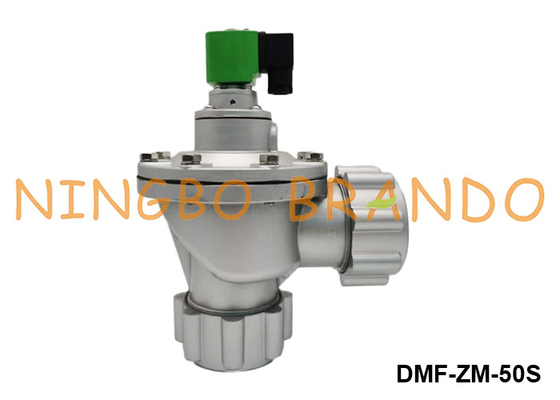 DMF-ZM-50S 2' 'Fixed Nut Pulse Jet Valve Untuk Pengumpul debu 24V 110V 220V