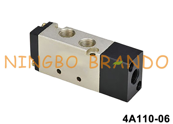 AirTac Tipe 4A110-06 1/8'' Pneumatic Air Pilot Valve 5/2 Way NC