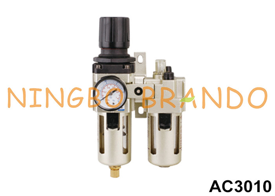 AC3010 1/4' 3/8' regulator filter udara pelumas FR.L Kombinasi