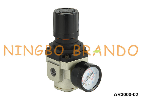 AR3000-02 SMC Tipe Pneumatic Air Pressure Regulator Dengan Gauge 1/4'' 1 MPa