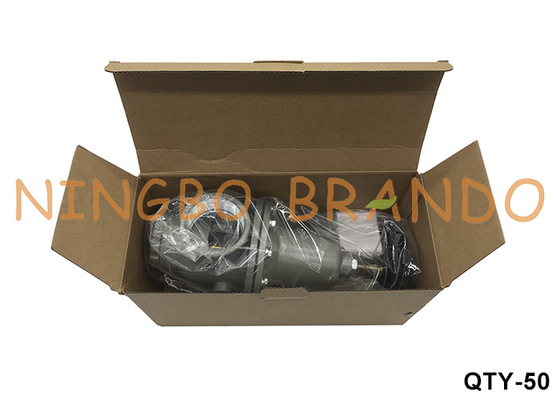 QTY-50 2'' 1 MPa Pneumatic Air Regulator Pressure Reducing Valve dengan Gauge