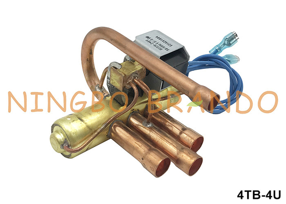 Pendingin 4 Way Reversing Valve Untuk Pump Panas AC 220V 110V 24V