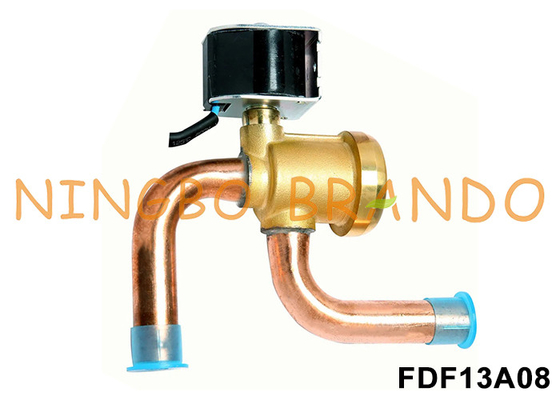 FDF13A08 5/8' Sanhua Tipe Solenoid Valve Untuk Pompa Panas 24V 110V 220V