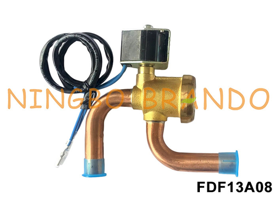 FDF13A08 5/8' Sanhua Tipe Solenoid Valve Untuk Pompa Panas 24V 110V 220V