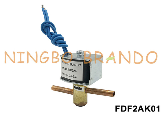 FDF2AK01 Sanhua Tipe NO Pendingin Solenoid Valve 24V 110V 220V