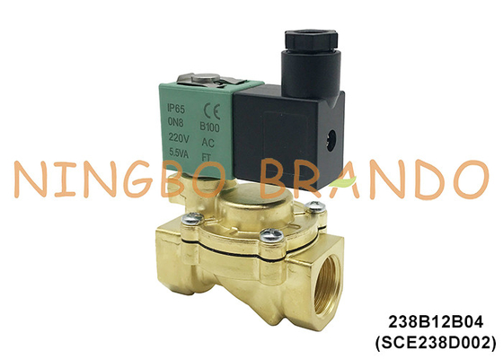 SCE238D002 1/2' ASCO Type Brass Electric Solenoid Valve 220VAC 110VAC 24VDC