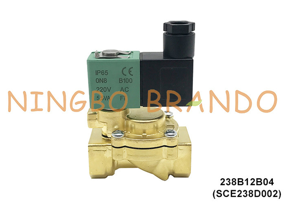 SCE238D002 1/2' ASCO Type Brass Electric Solenoid Valve 220VAC 110VAC 24VDC