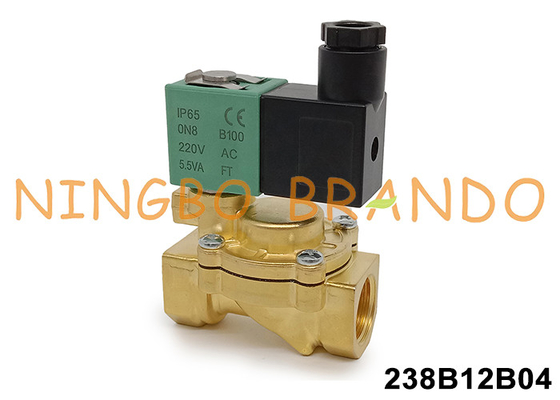 ASCO Tipe SCE238D002 1/2 'Brass Solenoid Valve 24V 110V 220V AC DC
