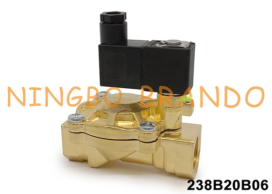 ASCO Tipe 238 Seri 3/4 'Solenoid Valve dengan Badan Kuningan 24V 110V 220V