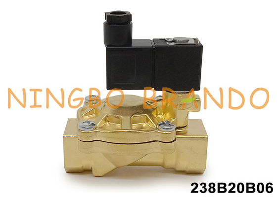 ASCO Tipe 238 Seri 3/4 'Solenoid Valve dengan Badan Kuningan 24V 110V 220V