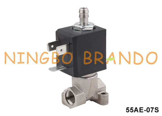 Mesin Kopi Stainless Steel 3 Way Solenoid Valve 1/8' 220V 110V 24V