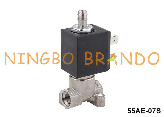 Mesin Kopi Stainless Steel 3 Way Solenoid Valve 1/8' 220V 110V 24V