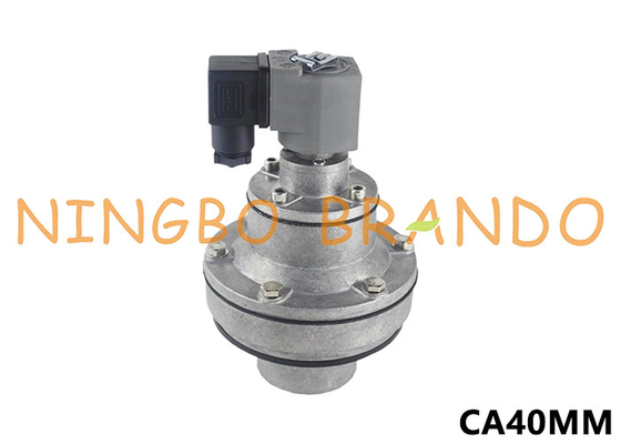 CA40MM 1-1/2' 'Ventil pulsa pengumpul debu tertanam 12V 24V 110V 220V