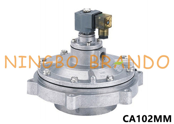 CA102MM 4'' Full Immersion Pulse Jet Valve Untuk Filter Kantong 24V DC 220V AC