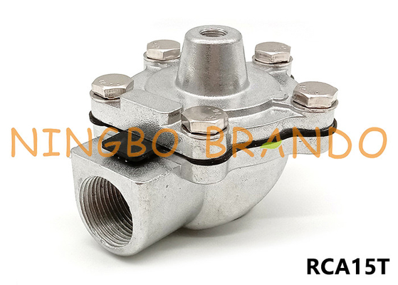 1/2' RCA15T Right Angle Remote Pilot Valve Untuk Filter Kantong Pengumpul Debu