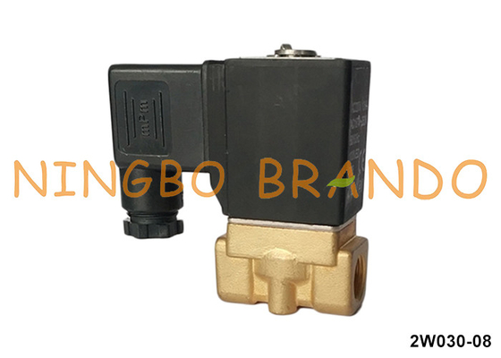 2W030-08 Tipe Airtac Klep Solenoid Kuningan Untuk Air Air 1/4' 220V 110V 24V