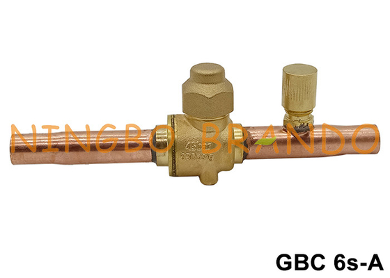 GBC 6s Danfoss Type Shut-off Ball Valve Dengan Port Akses 009L7050 009L7060