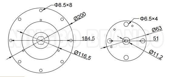 K10200 K10201 Kit Diafragma Untuk Katup Denyut Goyen 4'' CA102MM RCA102MM