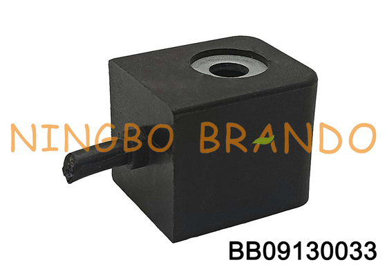 Kumparan Katup Solenoid Pneumatik Tipe CNOMO Dengan Kabel Kawat Lubang Diameter 9mm 13VA 10W