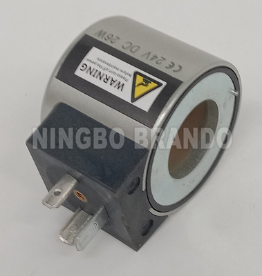 24VDC 26W Hidrolik Solenoid Valve Coil Untuk Foton Lovol FR60 Excavator