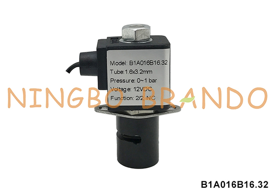 Katup Jepit Solenoid Tertutup Normal untuk Tabung 3.2mm 220V 110V 24V 12V